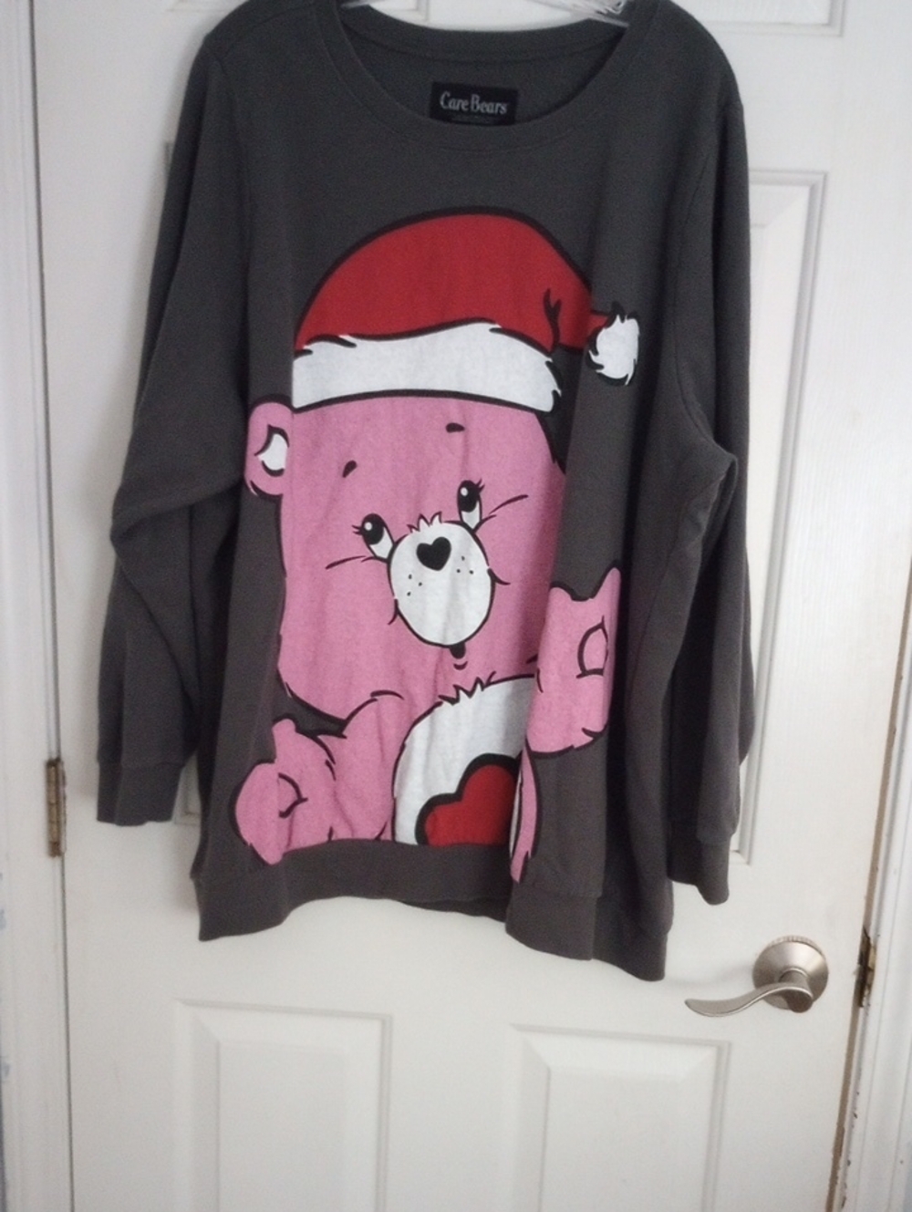torrid Gray Sweatshirt with Pink Care Bears Graphic
